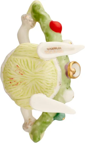 Vista 4 de Lenox Grinch Stealing The Garland Ornamento