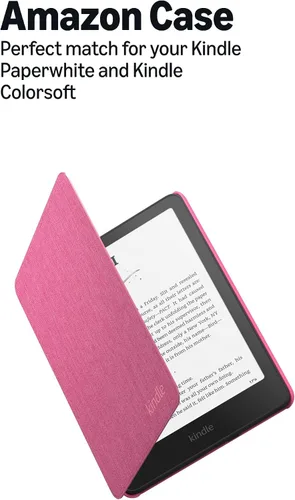 Vista 9 de Funda para Amazon Kindle Paperwhite y Kindle Colorsoft. Funda protectora ligera e impermeable - Tela