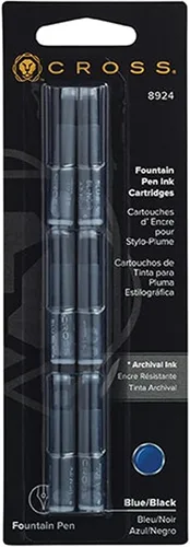 Vista 2 de Tinta negra embotellada Cross para pluma estilográfica (8945S-2), Negro