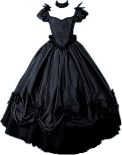 Vista 5 de HS-LK Disfraz de la Bella del Sur para mujer, vestido de baile rococó, vestido gótico victoriano