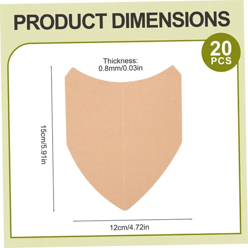 Vista 4 de Cinta de levantamiento de muslos, 20 piezas de prevención de rozaduras de muslos, cinta adhesiva e invisible, transpirable e impermeable