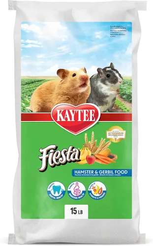 Vista 13 de Kaytee Fiesta comida para hámster, Tonos café