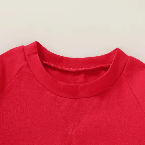 Vista 3 de Happy Town Conjunto de sudadera de manga larga y pantalones largos para niños pequeños