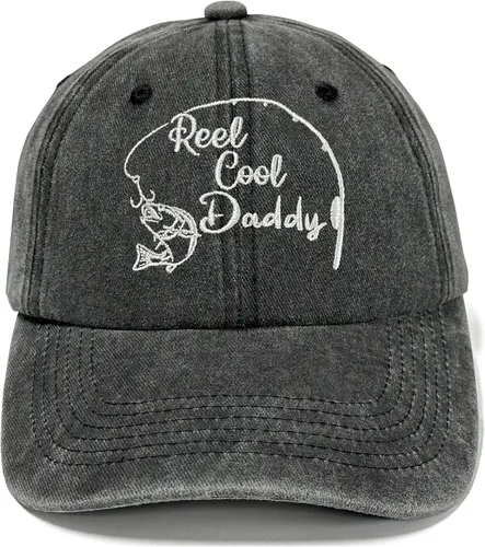 Vista 13 de Sombrero de béisbol de pesca para hombre y mujer