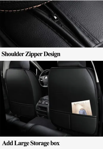 Vista 7 de WillMaxMat - Funda universal de asiento delantero y trasero de automóvil, para Mercedes