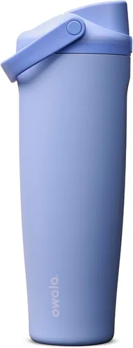 Vista 6 de Owala FreeSip - Botella de agua aislada de acero inoxidable con boquilla bidireccional