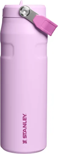 Vista 52 de STANLEY - Botella de agua IceFlow Flip Straw 2.0 con pajilla abatible, abertura más grande, acero inoxidable aislado, sin bisfenol A, 16 onzas