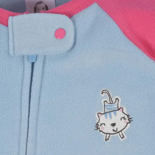 Vista 4 de Gerber Pijama de forro polar resistente al fuego, para niña pequeña, 2