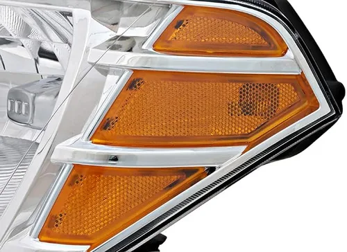 Vista 4 de Para Faros Nissan Frontier Set de Lámparas 2009 2010 2011 2012 2013 2014 2015 2016 2017 2018 2019 Halógeno Lado del Conductor y del Pasajero