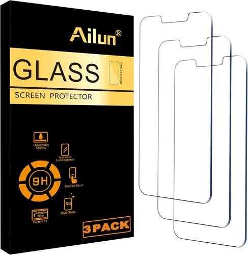 Vista 17 de Ailun - Protector de pantalla Apple iPhone 11 Pro/iPhone Xs/iPhone X, pantalla de 5.8 pulgadas, vidrio templado 2.5D, para la mayoría de las fundas