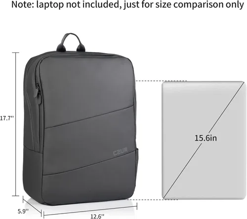 Vista 9 de CZUR Paquete de escáner de documentos Aura Pro de 14MP y mochila de viaje negra
