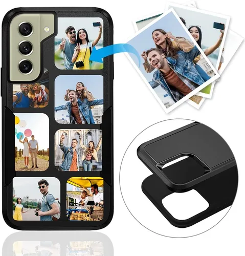 Vista 128 de Funda de teléfono personalizada para Galaxy S20 FE 5G, funda para teléfono multifoto, funda protectora resistente de doble capa a prueba de golpes