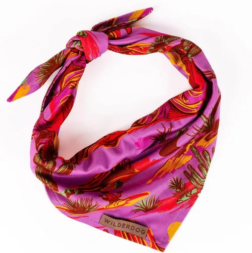 Vista 19 de Wilderdog Bandana para perro con material ligero de malla de mezcla de poliéster de secado rápido en agave