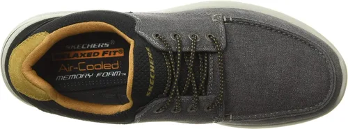 Vista 5 de Skechers Zapatos náuticos de ajuste relajado para hombre