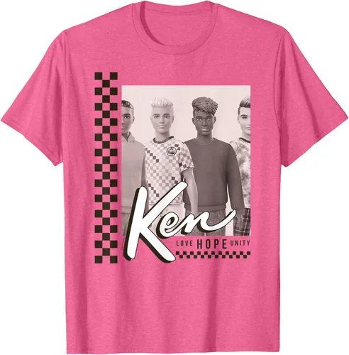 Vista 33 de Barbie - Camiseta Ken Love Hope Unity Blanco