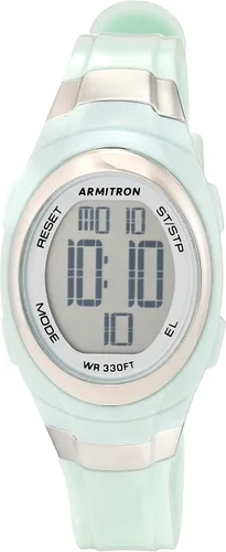 Vista 15 de Armitron Reloj deportivo con cronógrafo digital para mujer, correa de resina, 45/7034