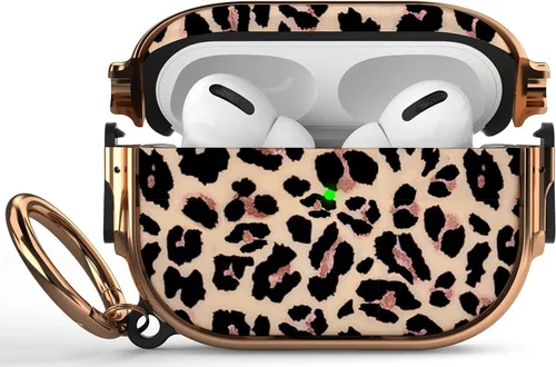 Vista 80 de Maxjoy Funda para AirPods 3 con cerradura, funda protectora rígida de 3ª generación para AirPod de 3ª generación para mujeres y hombres con llavero