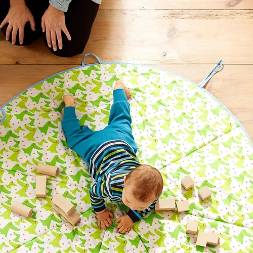 Vista 4 de HABA Juego de 26 piezas de bloques de construcción de madera: juguetes apilables de extremos abiertos, bloques para niños pequeños y juguetes