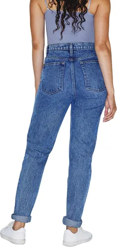 Vista 4 de American Apparel - Jeans de cintura alta para mujer