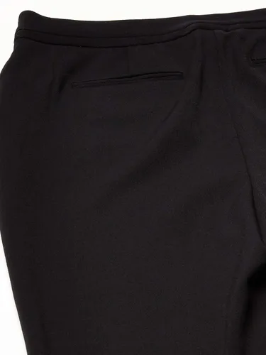 Vista 4 de Rafaella Women's Curvy Gabardine Slim Leg Stretch Dress Pant, 32-inch Inseam, Pull-on, with Pockets (Size 4-16)