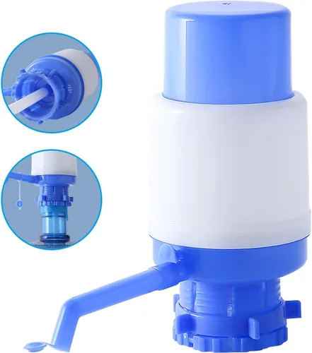 Vista 5 de Bomba de agua manual para botella de 5 galones, dispensador de jarra de agua portátil, dispensador de agua a presión manual para camping, deportes
