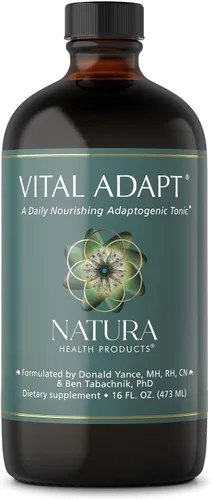 Vista 4 de Natura Health Products Suplemento Power Adapt, soporte suprarrenal y endocrino profundo, con Ashwagandha, ginseng, extracto de raíz de Rhodiola