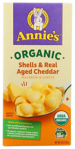 Vista 8 de Annies Homegrown Macarrones y Queso Conchas Cheddar Orgánico