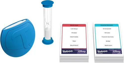 Vista 4 de Taboo: Edición Disney Juego de mesa de fiesta Juego temático de adivinar palabras en familia Mercancía oficialmente licenciada Juego para 2