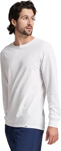 Vista 3 de Russell - Camiseta de manga larga de algodón para hombre