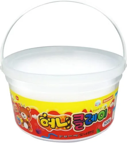 Vista 4 de Paquete a granel de arcilla de miel 17.64 oz 1.1lbs (azul)