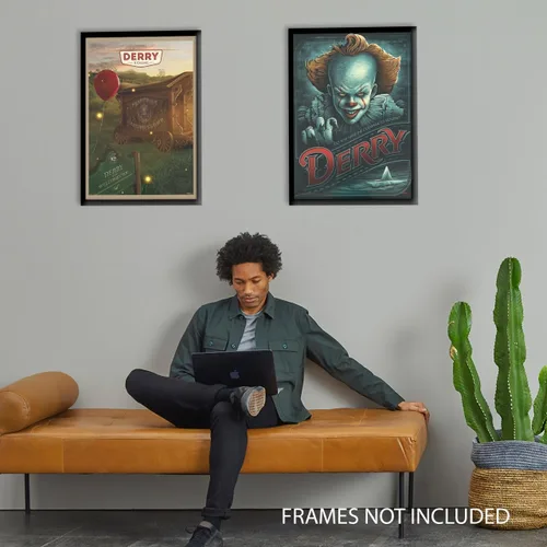 Vista 5 de MIGHTYPRINT IT: Capítulo Dos – Coraje para regresar – Arte de pared duradero de 17 x 24 – NO hecho de papel – Coleccionable con licencia