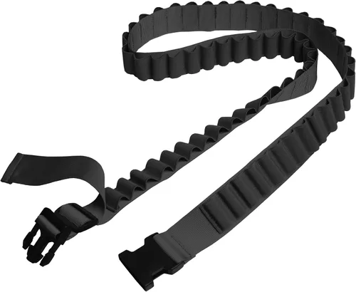 Vista 6 de 12/20 Gauge 60 Rounds Shotgun Shell Bandolier, Adjustable 12GA Shell Holder Belt with Quick Release Buckle,Shotshell Shoulder Carrier for Hunting