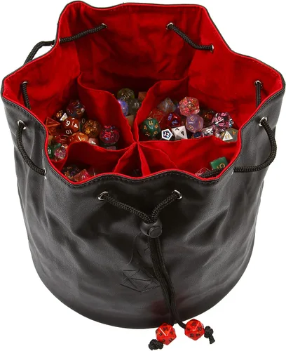 Vista 9 de Forged Dice Co. Pouch of The Endless Hoard Bolsa de Dados - Contiene Más de 1,000 Dados Poliédricos - Bolsa de Almacenamiento de Dados con 7