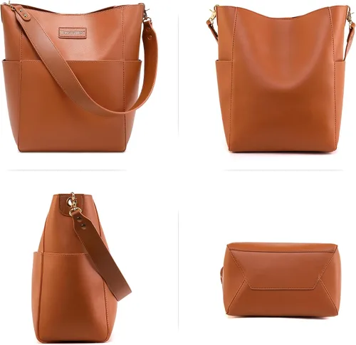 Vista 3 de Montana West Bucket Bag for Women Crossbody Purses and Handbags Hobo Shoulder Bags