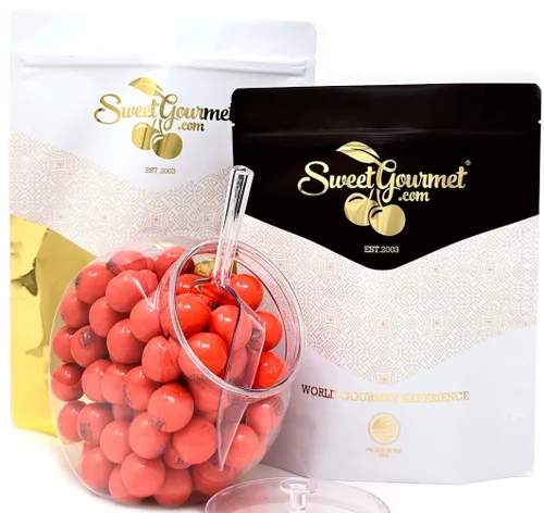 Vista 7 de Original 1928 Bubble Gum Classic Pink Gumballs Bolas de goma de mascar de 1 pulgada 1.5 libras