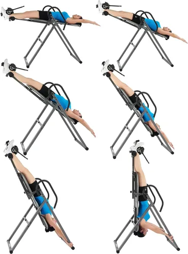 Vista 7 de Innova Health and Fitness Inversion Table with Adjustable Headrest, Reversible Ankle Holders, and 300 lb Weight Capacity