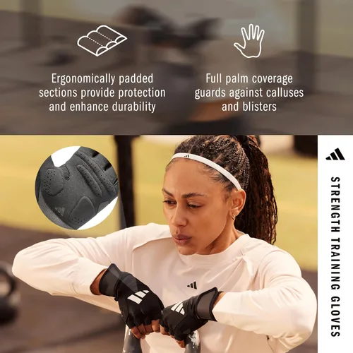 Vista 4 de Guantes de entrenamiento de fuerza Adidas