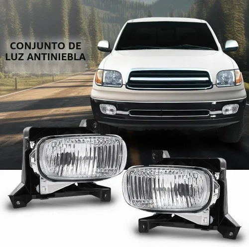 Vista 8 de G-PLUS - Faros antiniebla para Toyota Tundra 2000-2006, transparentes