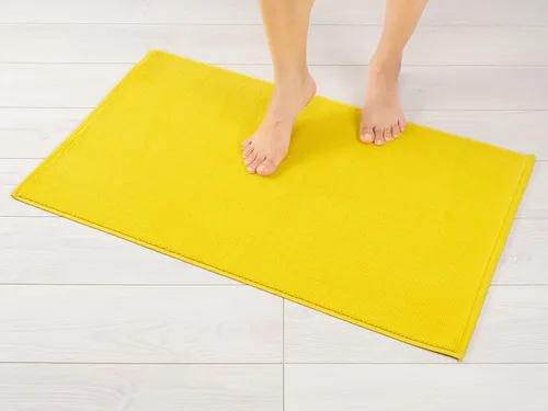 Vista 43 de American Soft Linen - Alfombra de baño antideslizante, 100% de algodón, 17 x 24 pulgadas, alfombras de baño lavables, tapetes peludos, color beige