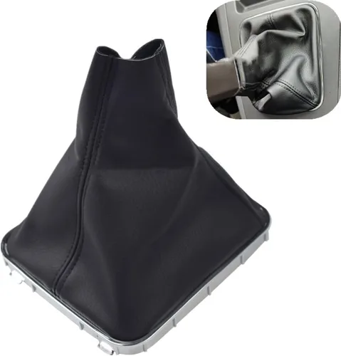 Vista 7 de Gear Shift Knob Boot Cover for O-pel Vauxhall Zafira B(5 speed black line)