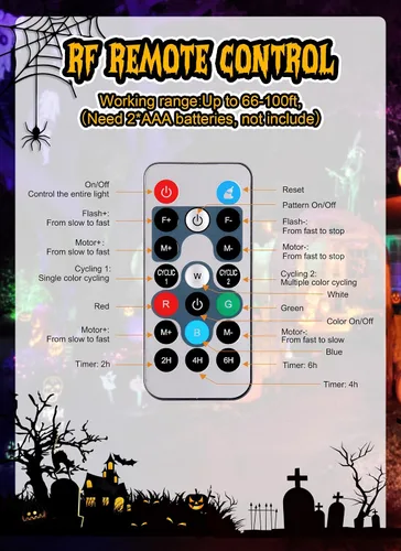 Vista 6 de Minetom Proyector de luces de Navidad de Halloween para exteriores, 26 efectos HD (ondas oceánicas 3D + patrones), impermeable, con temporizador