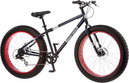 Vista 6 de Mongoose Mongoose Dolomite Fat Tire Mens Mountain Bike Azul /Rojo