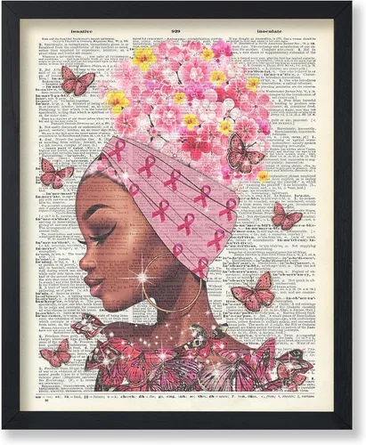 Vista 26 de Poster Master Póster motivacional vintage, impresión inspiradora retro, regalo para chica afro, amiga, reina negra, mujer afroamericana