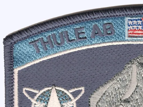Vista 3 de Thule Air Base Greenland Blue - Parche para nariz