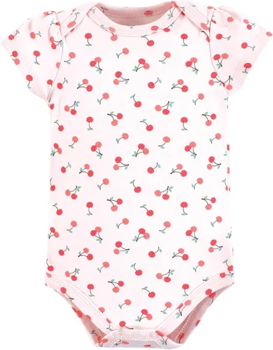 Vista 255 de Hudson Baby baby-girls Cotton Bodysuits 3-pack