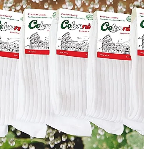 Vista 2 de Cotonnio - Calcetines de algodón con protección contra el olor y absorción de la humedad, 8