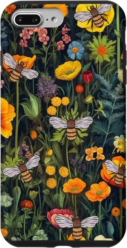 Vista 12 de Bees and Wildflowers Funda para iPhone 17