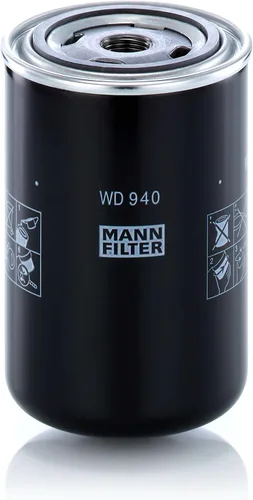 Vista 2 de Mann Filter Filtro hidráulico giratorio WD940