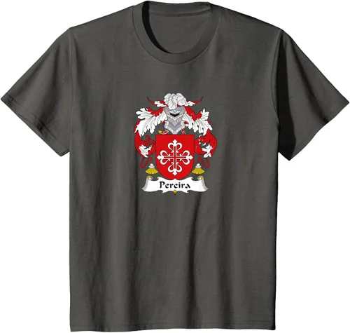 Vista 28 de Escudo de armas Pereira - Camiseta con escudo familiar, Negro