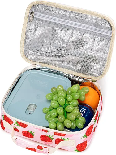 Vista 50 de CAMTOP - Conjunto de mochila y lonchera con estampados divertidos para niños de preescolar y primaria), Y0058-2